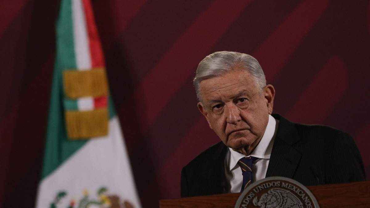 AMLO durante su mañanera