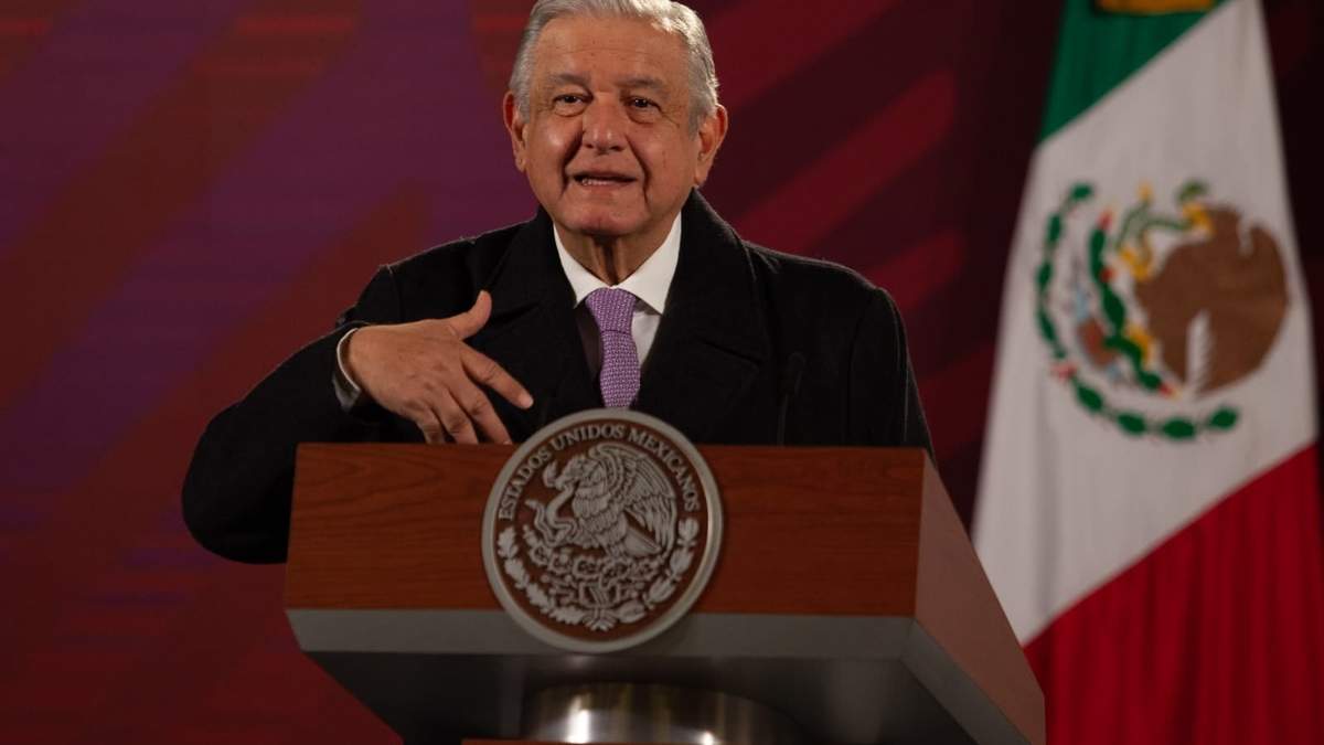 El presidente López Obrador