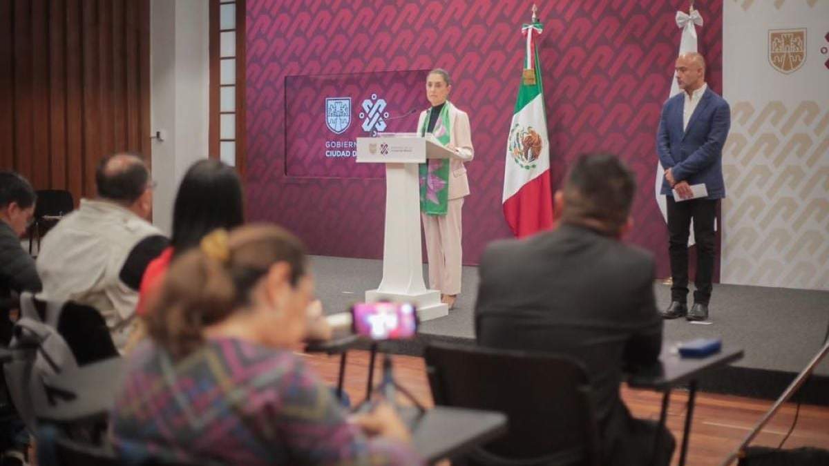 Claudia Sheinbaum en conferencia de prensa