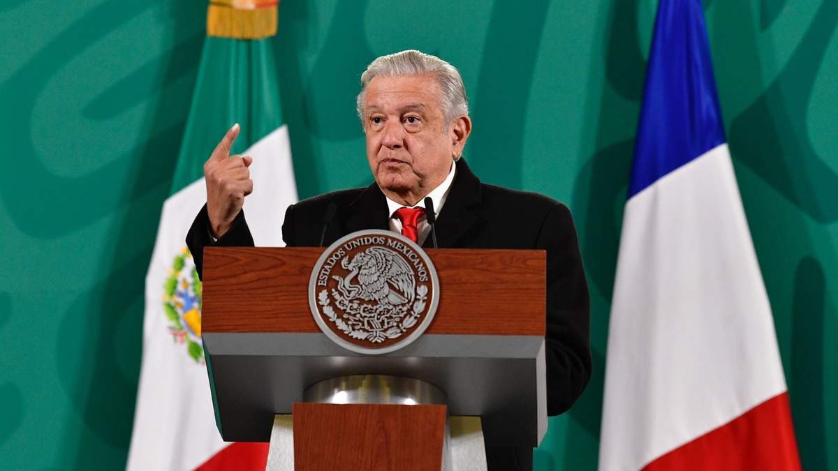 El presidente López Obrador