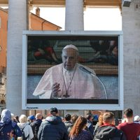 El papa Francisco celebró el Angelus vía streaming para evitar las aglomeraciones por miedo al coronavirus