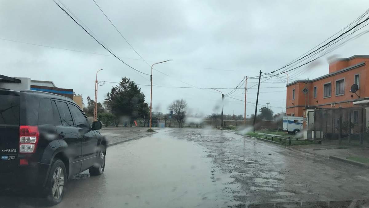 Lluvias en la región. Fuente: (Instagram)