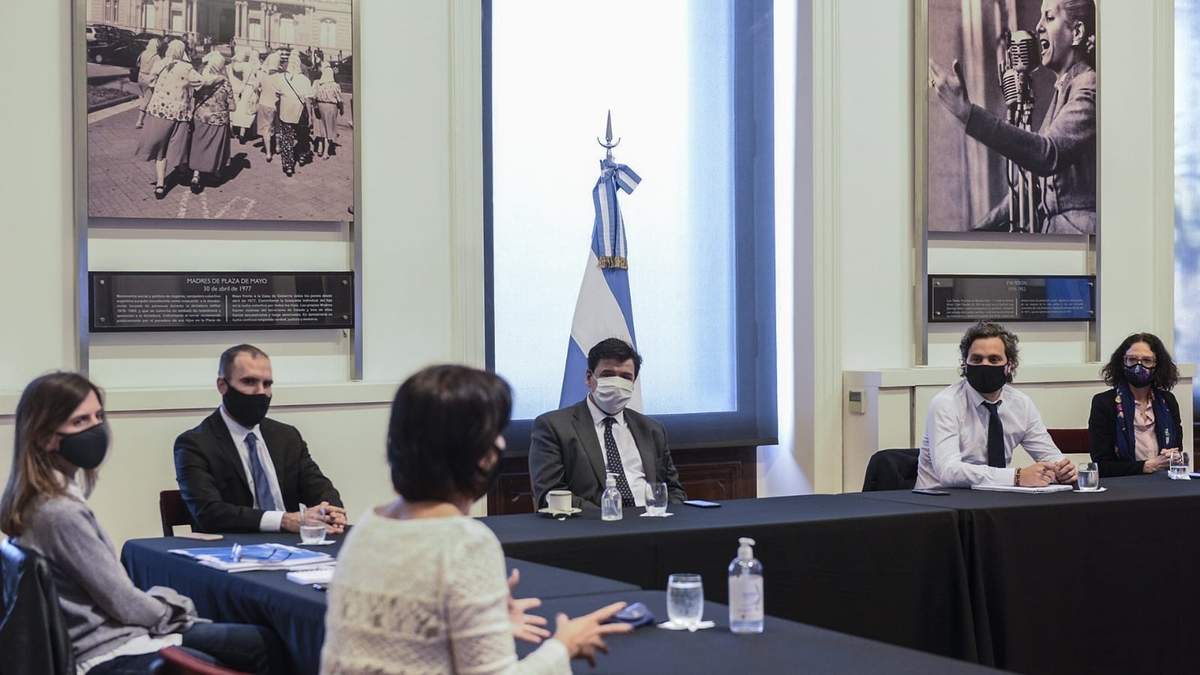 Encuentro del gabinete económico. Fuente: (Twitter)