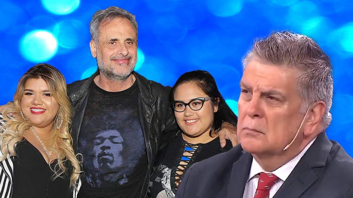 Morena, Rocío y Jorge Rial con Luis Ventura. Fuente: (Minuto Neuquén)