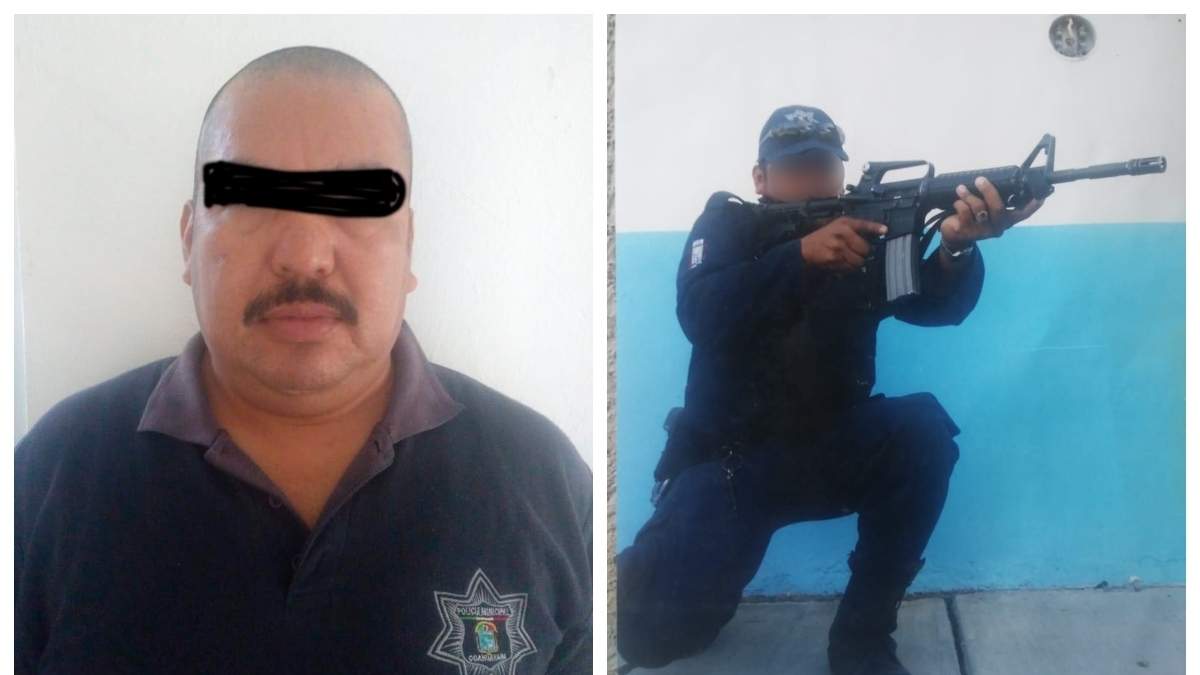 El policía municipal detenido durante el operativo