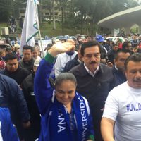 Marchan más de 30 mil contra Duarte por deuda con la Universidad Veracruzana