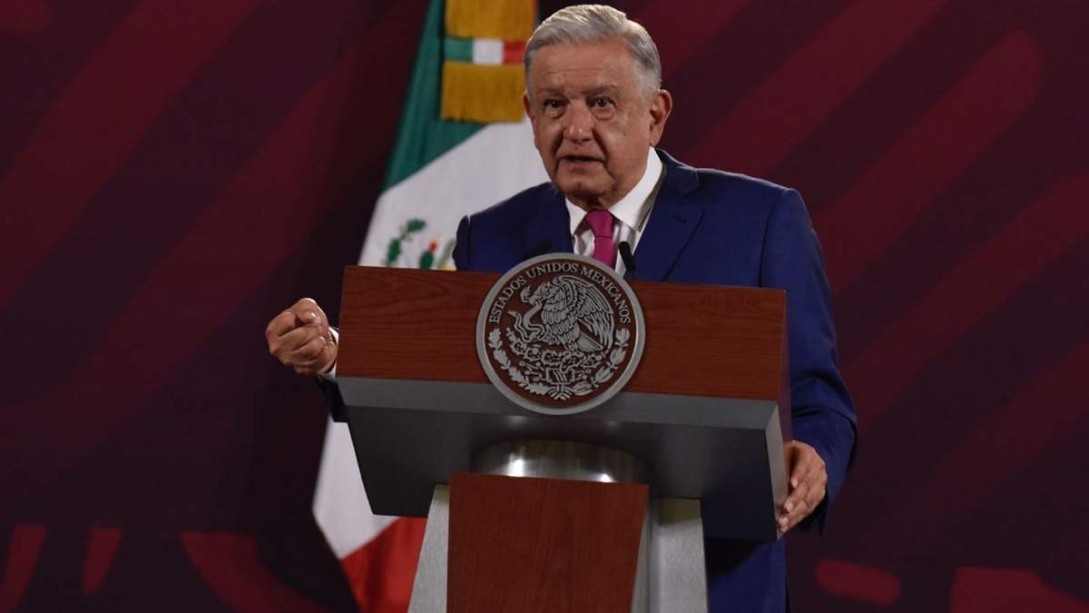 El presidente Andrés Manuel López Obrador en la mañanera