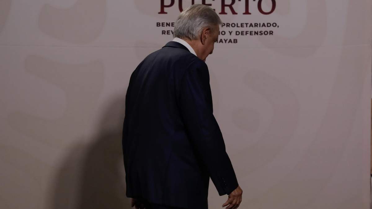 El presidente en Palacio Nacional