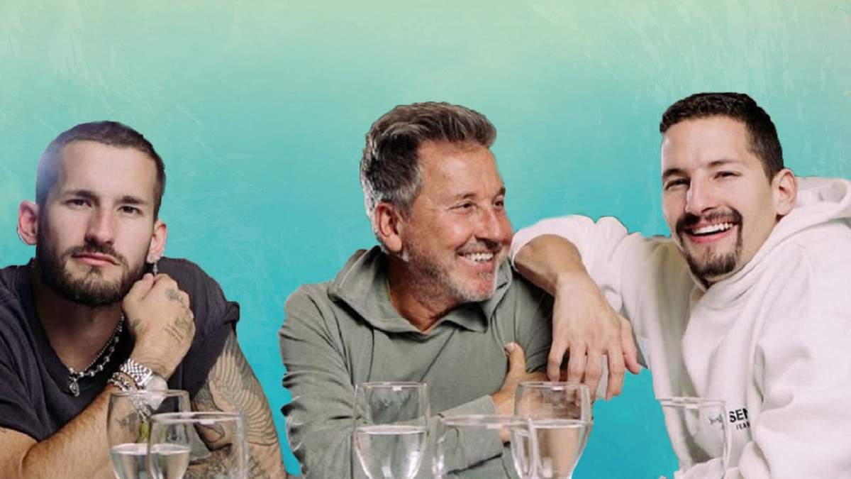 Ricky, Ricardo y Mauricio Montaner. Fuente: (Minuto Neuquén)