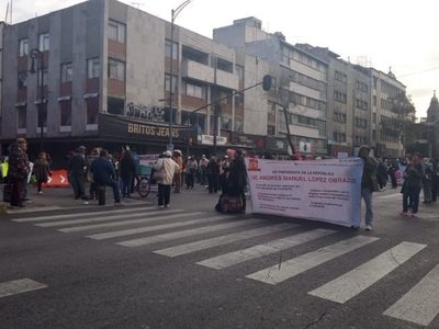 Transportistas marchan en Gustavo A. Madero e Iztapalapa para exigir más seguridad en carreteras