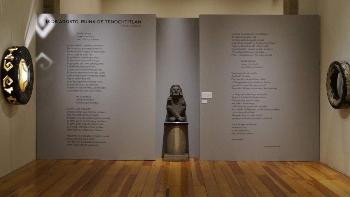 La muestra "Visiones plásticas de Tenochtitlan", en el Museo de la Ciudad de México
