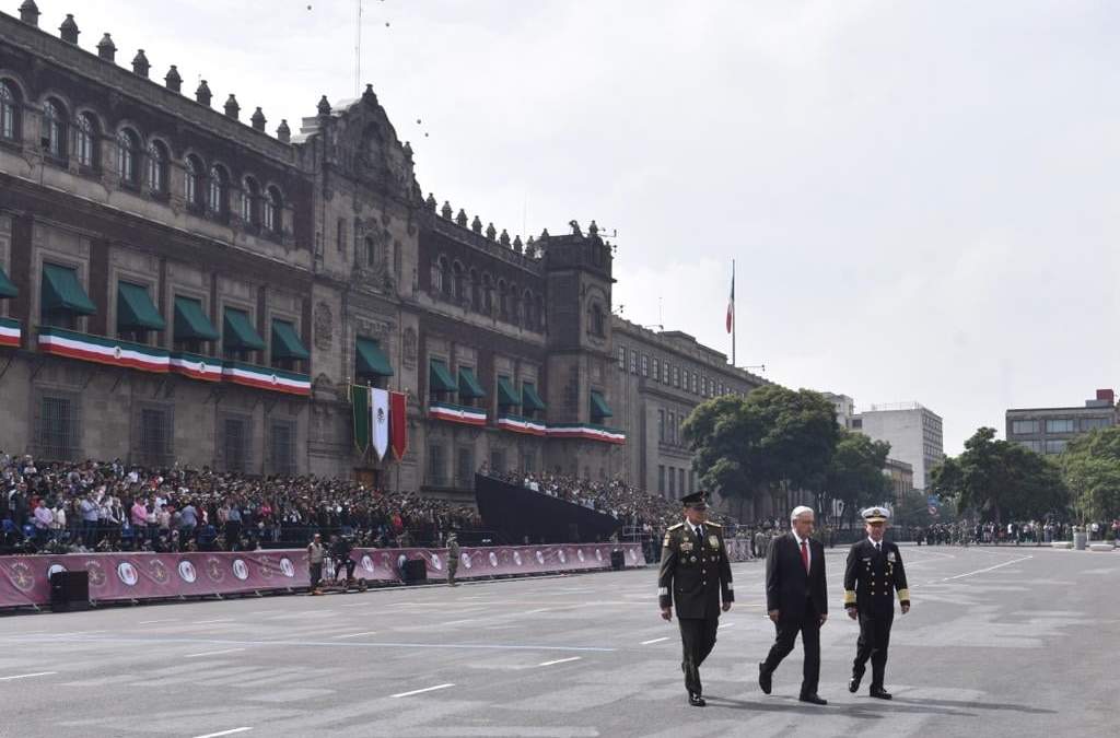 El desfile militar