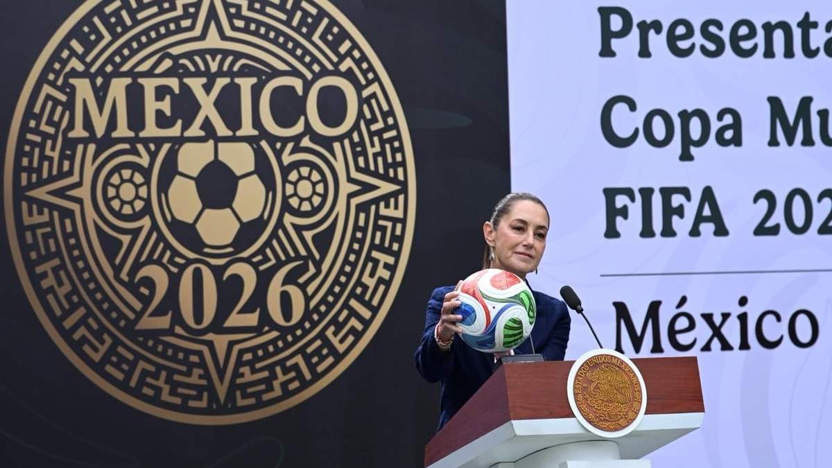 Sheinbaum: México terminará a tiempo los proyectos de infraestructura para la Copa Mundial de 2026