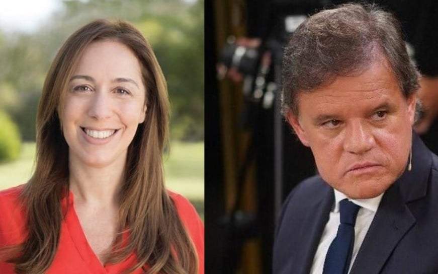 María Eugenia Vidal y Enrique Sacco. Fuente: (Instagram)