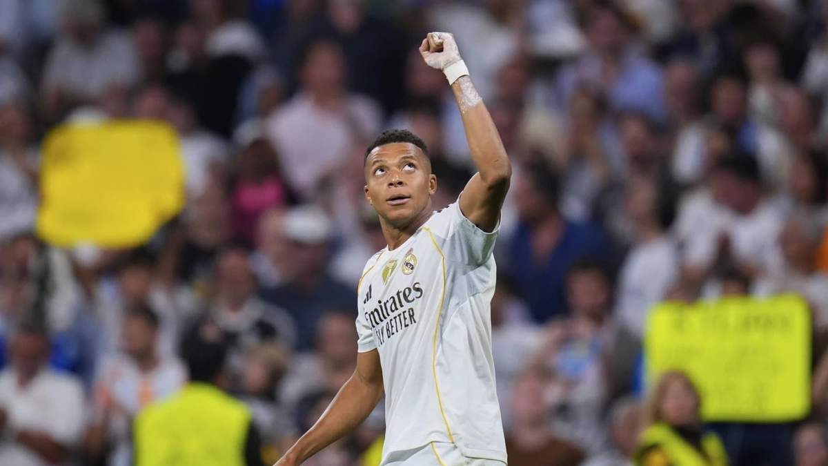 Mbappé, del Real Madrid