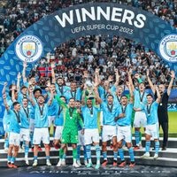 Otro campeonato para Guardiola y Manchester City: Levantan la Supercopa de Europa