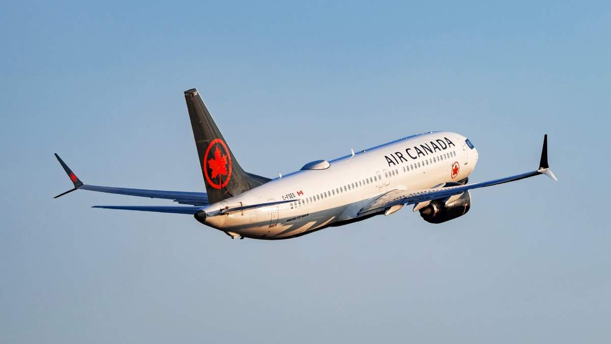 Un avión de Air Canada