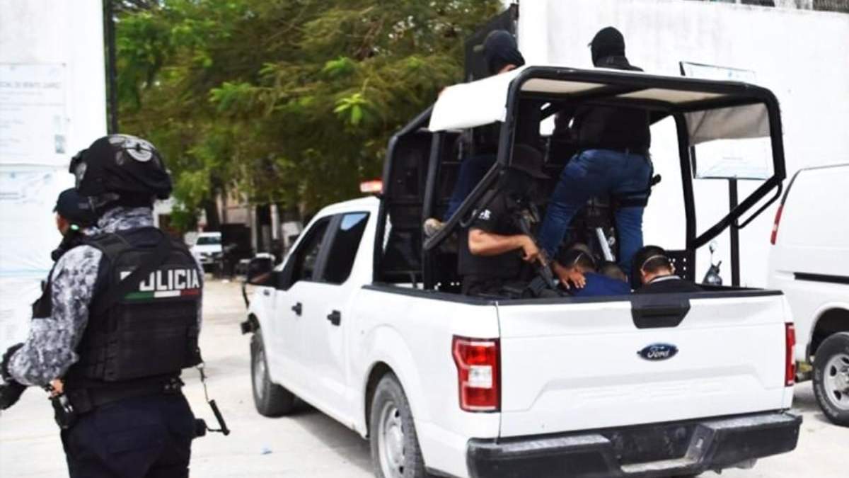 Detención de los presuntos delincuentes