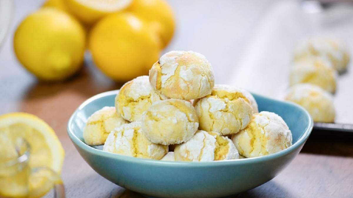 Galletitas arrugadas de limón. Fuente: (X)