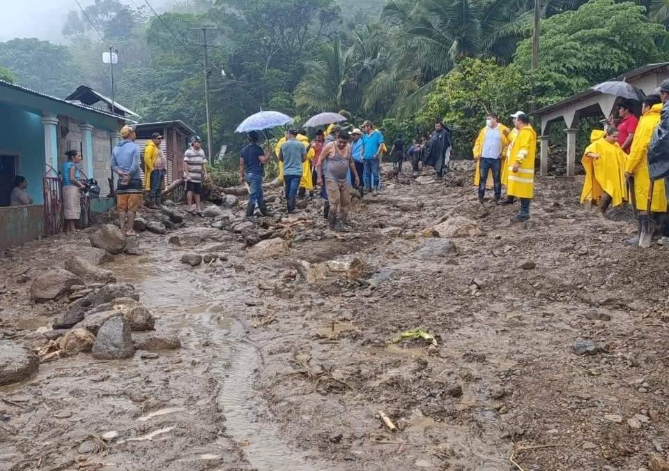 Afectaciones por lluvias en Chiapas