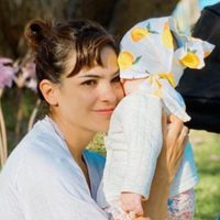Le encanta: Agustina Cherri y el precioso detalle en su jardín pensado para Alba que nos enamoró