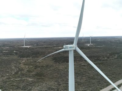 YPF Luz inauguró un nuevo parque eólico en Santa Cruz