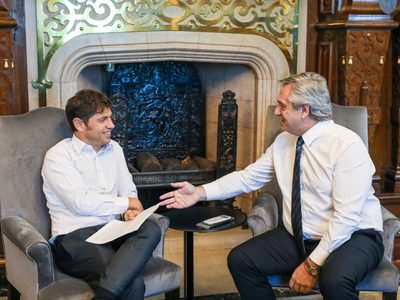 Fernández recibió a Kicillof ¿Se calma la interna en el Frente de Todos?