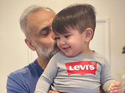 En medio del escándalo con su hija, Jorge Rial publicó una fascinante postal con su nieto Francesco