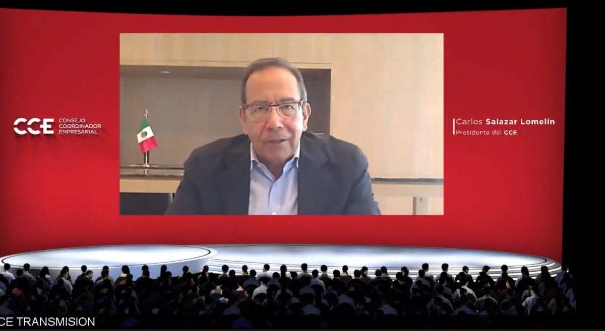 Carlos Salazar Lomelín, presidente del CCE