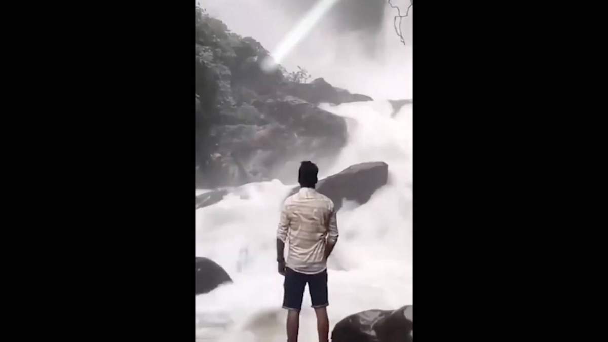 El momento previo a la caída