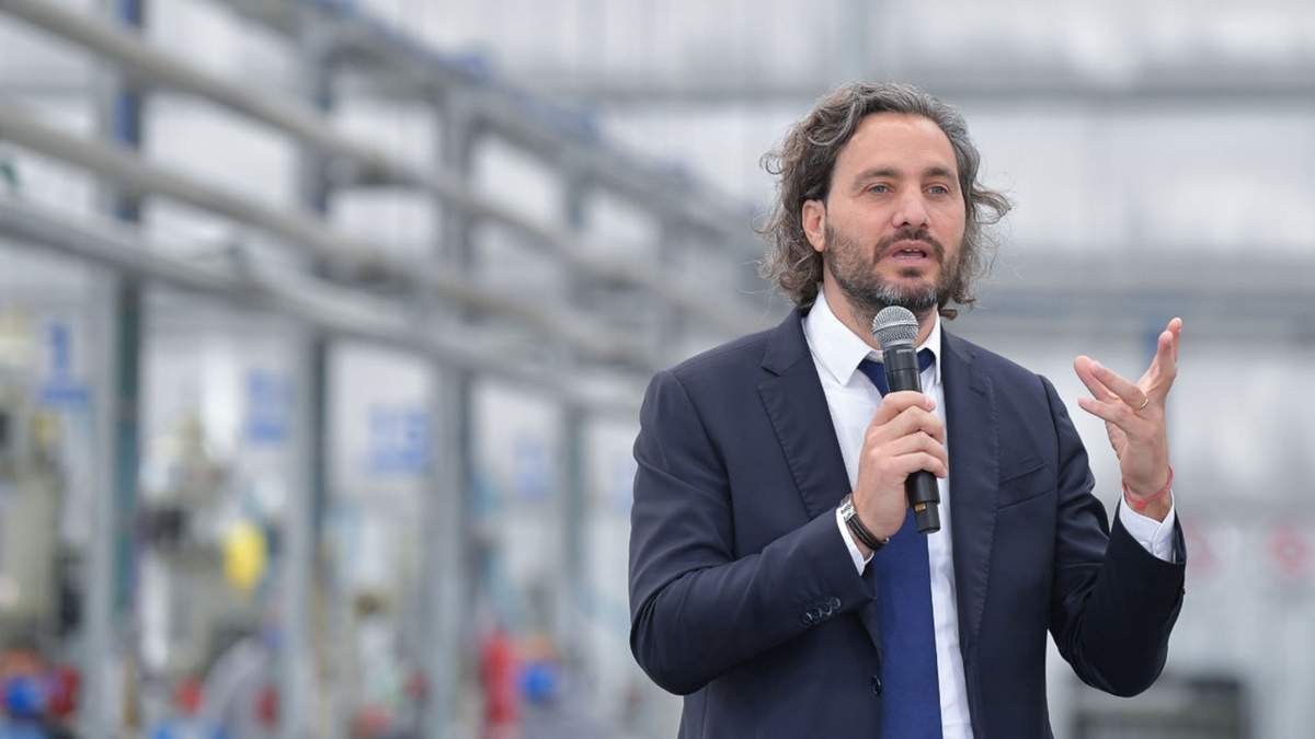 Santiago Cafiero, ministro de Relaciones Exteriores, Comercio Internacional y Culto. Fuente: (Twitter)