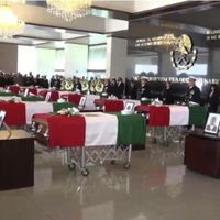 En la Armada, rinden homenaje a los 14 marinos muertos luego de la captura de Caro Quintero (Video)