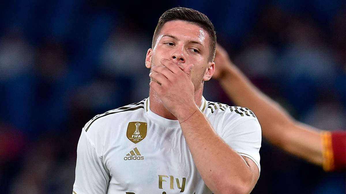 Luka Jovic. Fuente (Instagram)