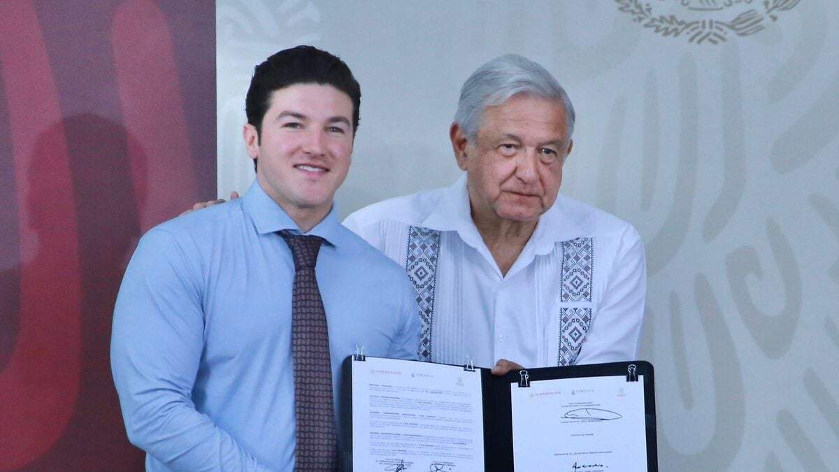 Samuel García y Andrés Manuel López Obrador