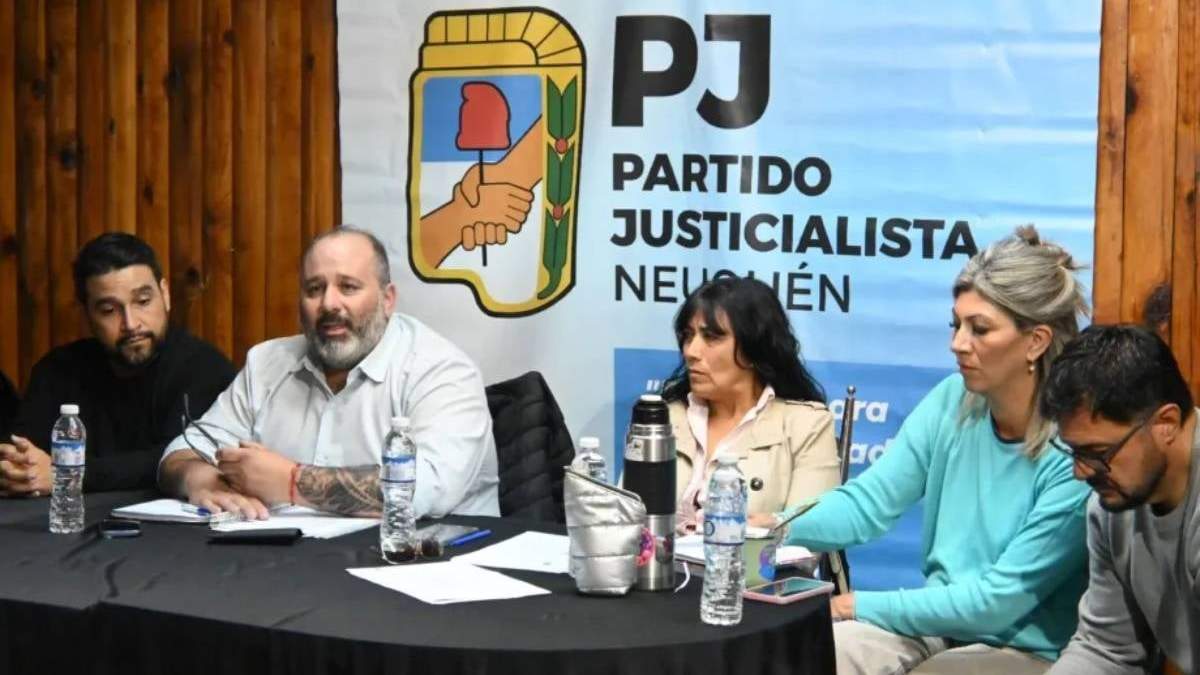 Reunión del Consejo Provincial del Partido Justicialista de Neuquén. Fuente: (X)