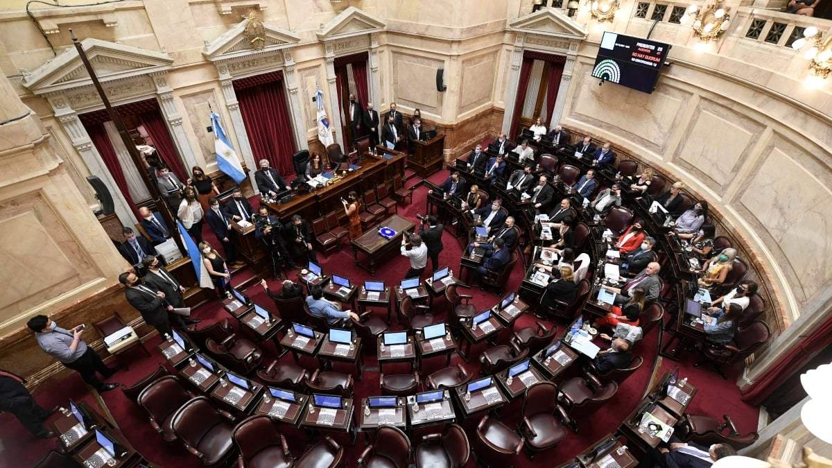 El Senado. Fuente: (Twitter)