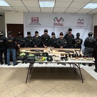 Capturan a banda criminal en Tapachula; liberan a empresario secuestrado y decomisan armas