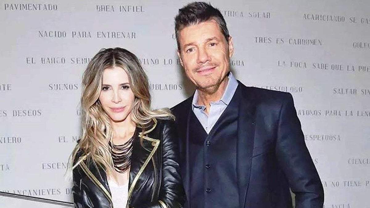 Guillermina Valdés y Marcelo Tinelli. Fuente: (Instagram)