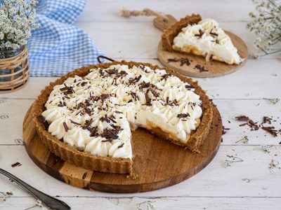 Tarta de banana y dulce de leche: increíblemente rica y re fácil de hacer en casa para tu próxima merienda dulce