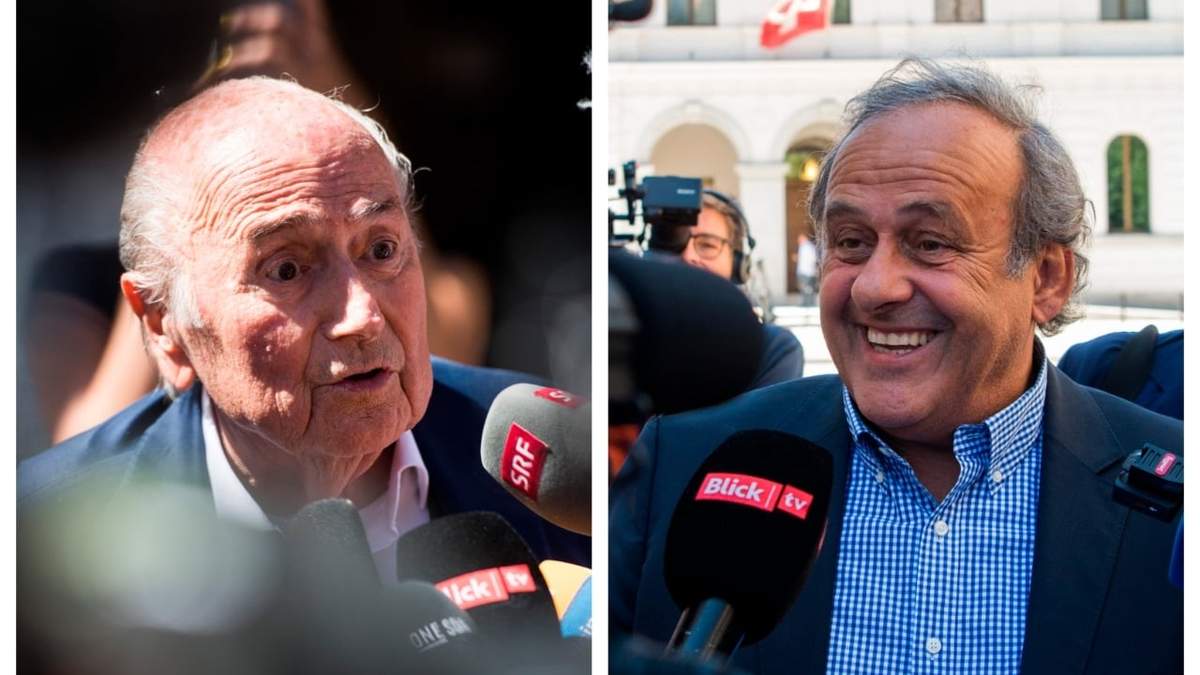 Blatter y Platini