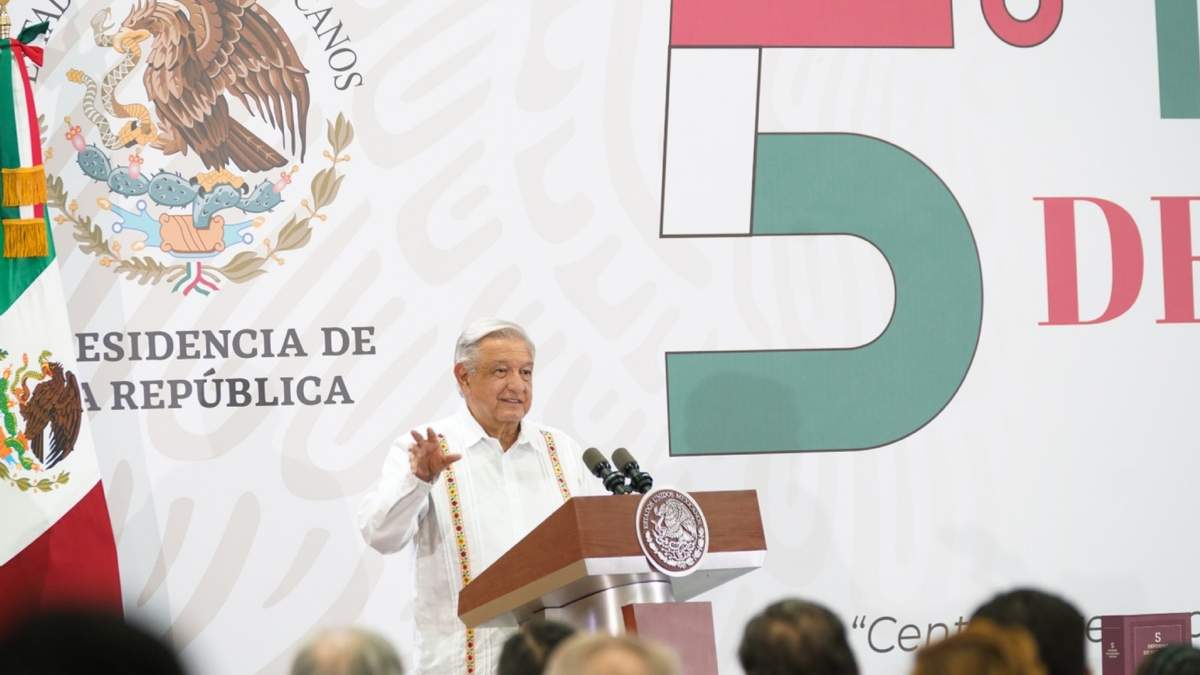 El presidente Andrés Manuel López Obrador