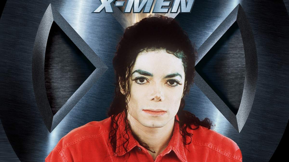 Michael Jackson y X-Men. Fuente: (Minuto Neuquén)