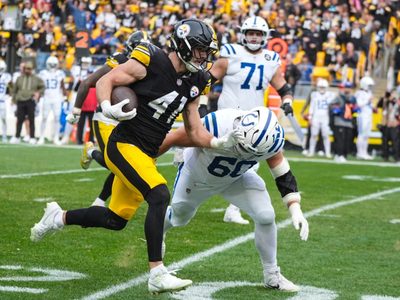 Los Steelers fuerzan 6 pérdidas de balón y supera por 27-20 a los Colts, líderes de la AFC