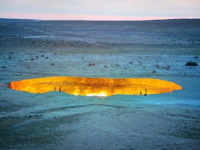 El Gobierno de Turkmenistán quiere cerrar “las puertas del infierno”, pero no será tarea fácil
