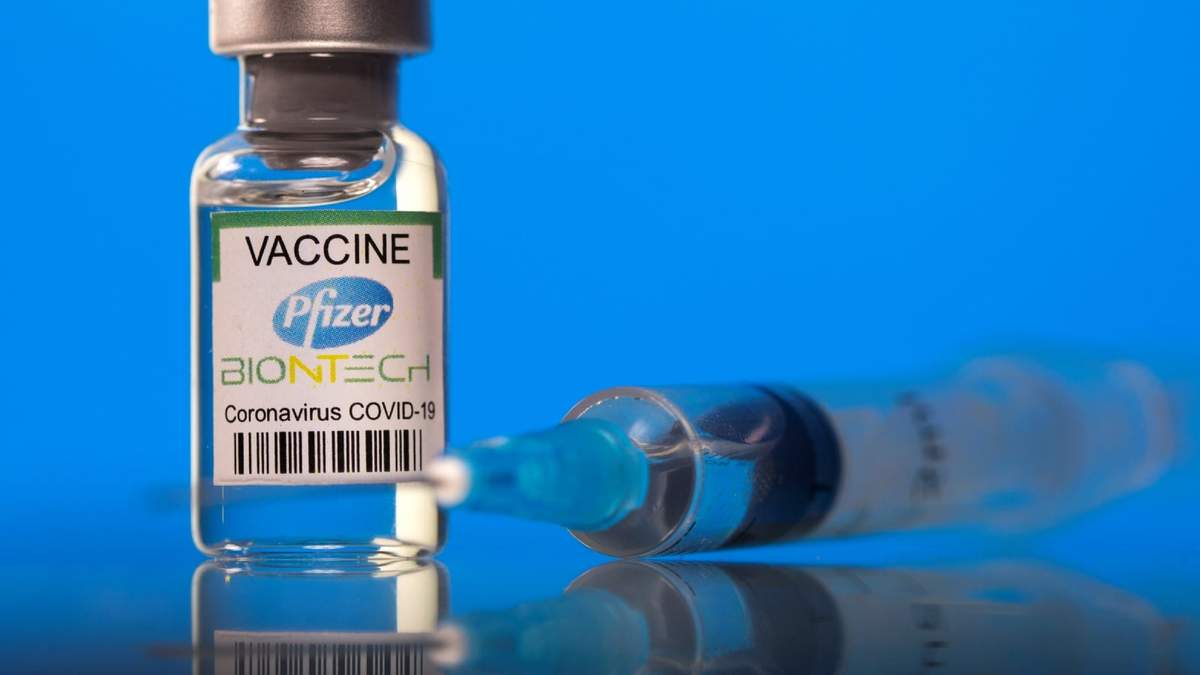 Vacuna contra el coronavirus de Pfizer. Fuente: (Twitter)