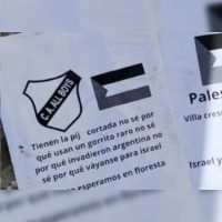 Banderas de Irán y cajones israelíes: la repudiable cargada de All Boys a Atlanta que generó una denuncia de Patricia Bullrich