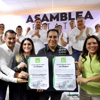 El PVEM nombra a Eduardo Ramírez Aguilar como su candidato a gobernador de Chiapas