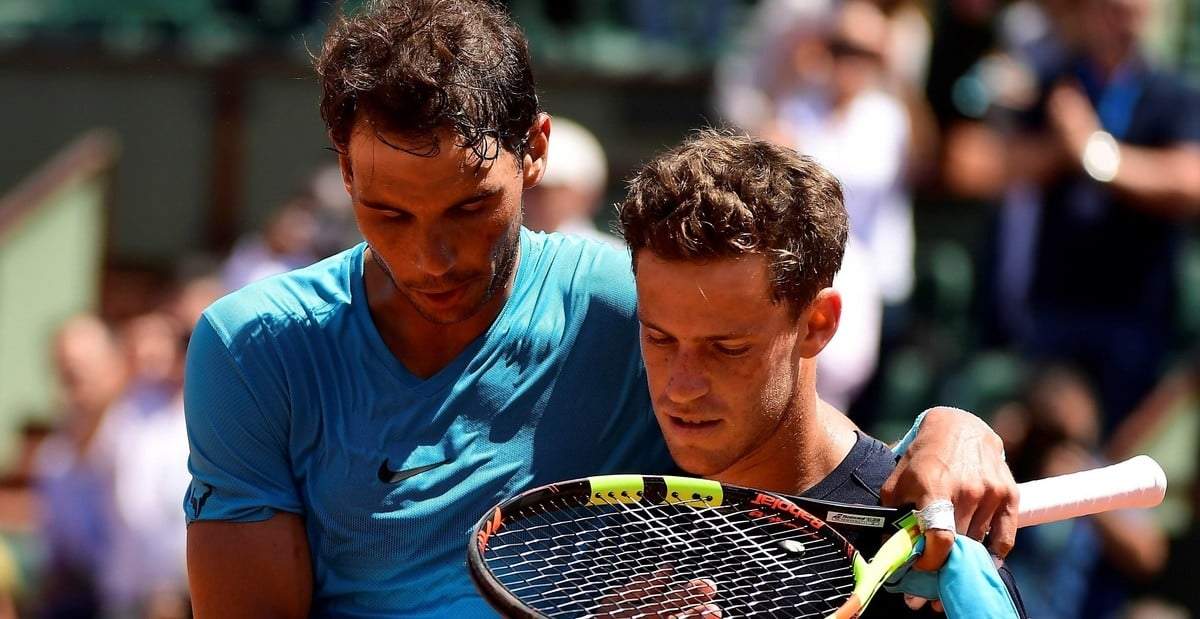 Rafael Nadal y Diego Schwartzman Fuente: (X)