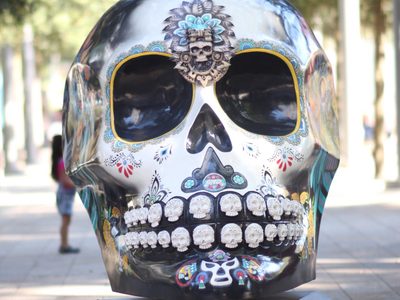 Mexicráneos "invaden" Paseo de la Reforma, estarán hasta el 7 de noviembre