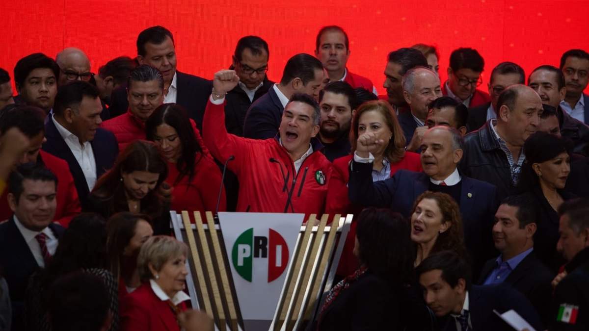 El líder nacional del PRI, Alejandro "Alito" Moreno